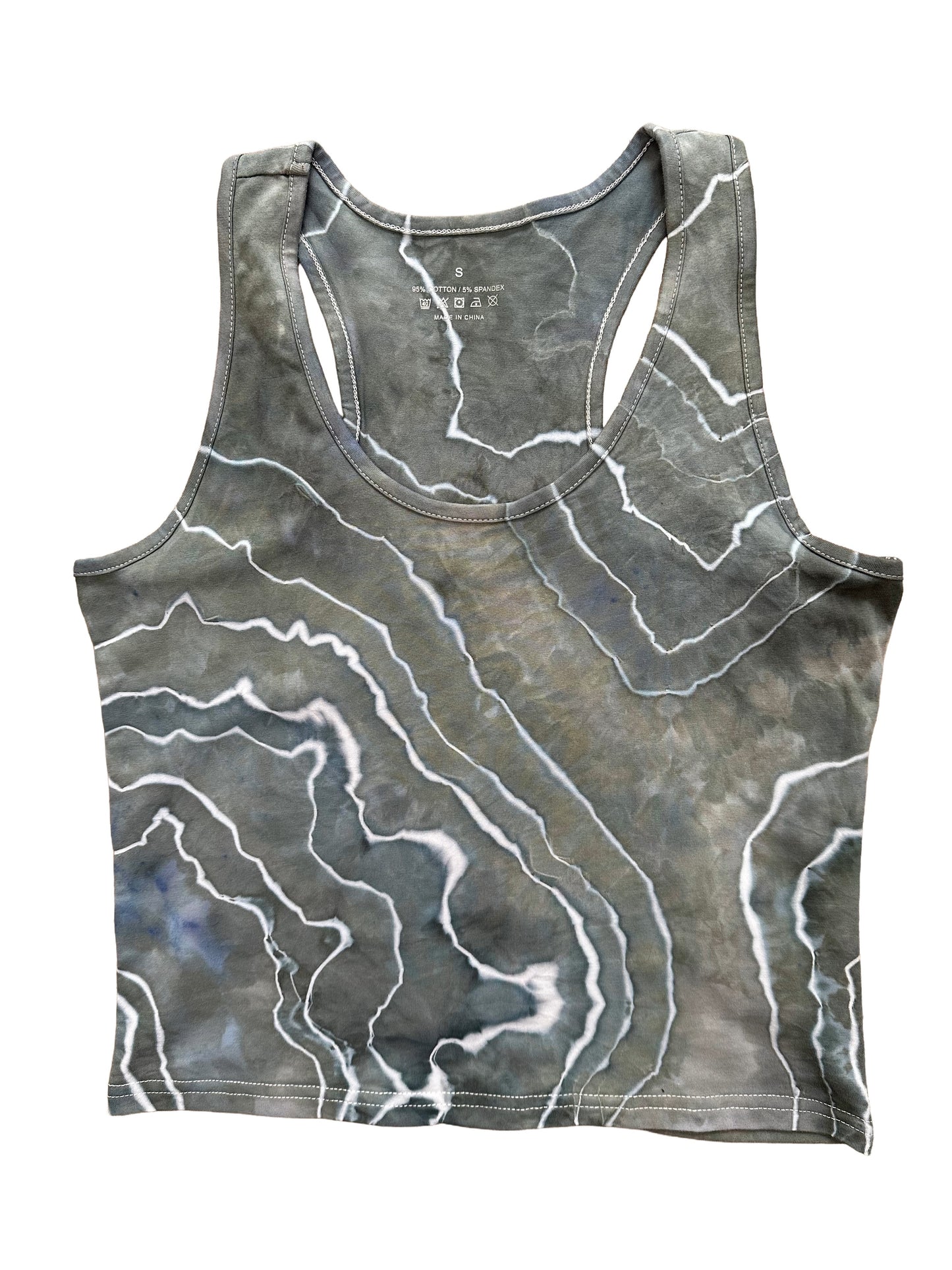 cropped yoga tank S