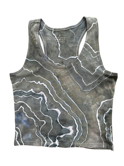 cropped yoga tank S