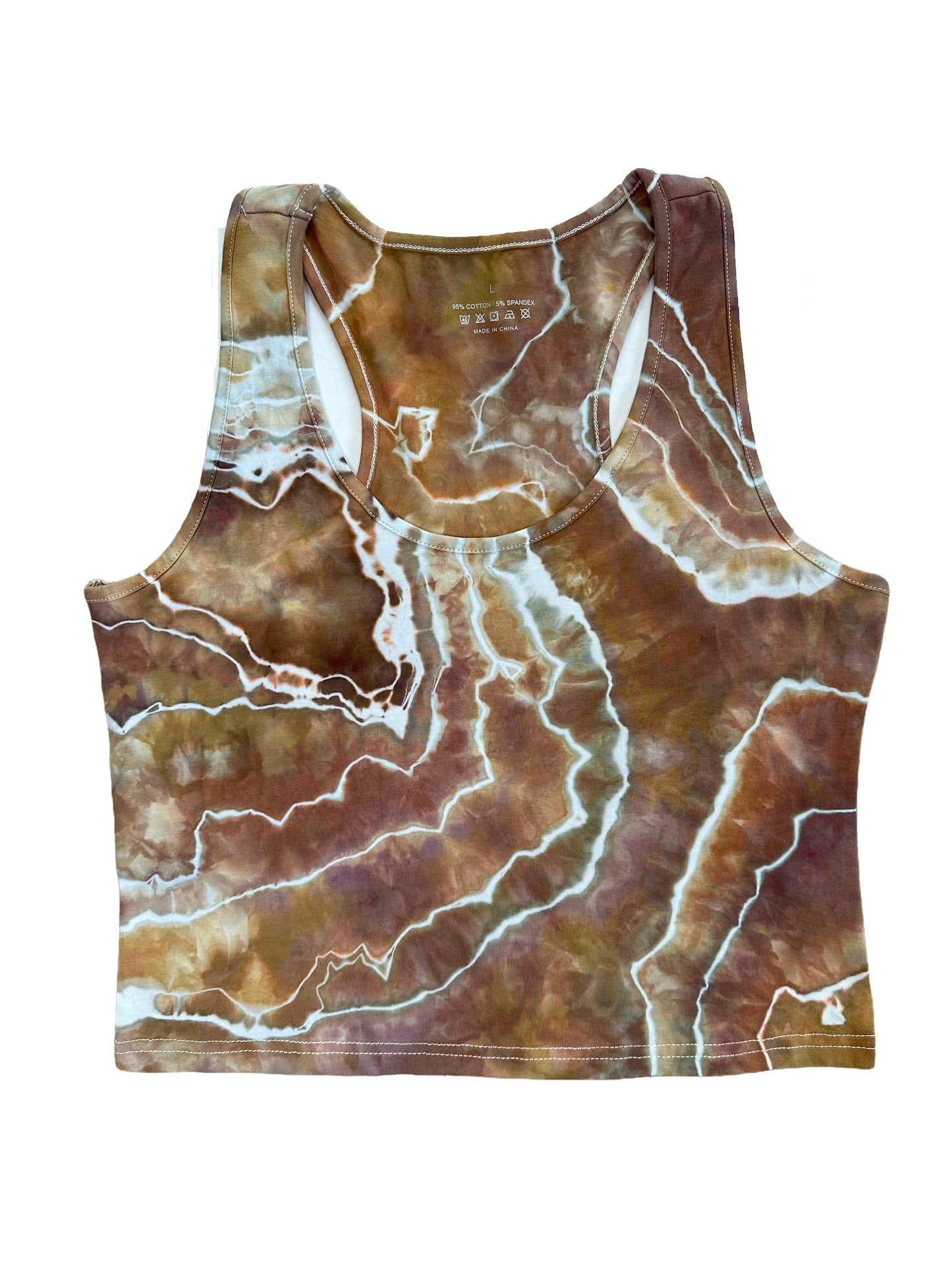 cropped yoga tank L