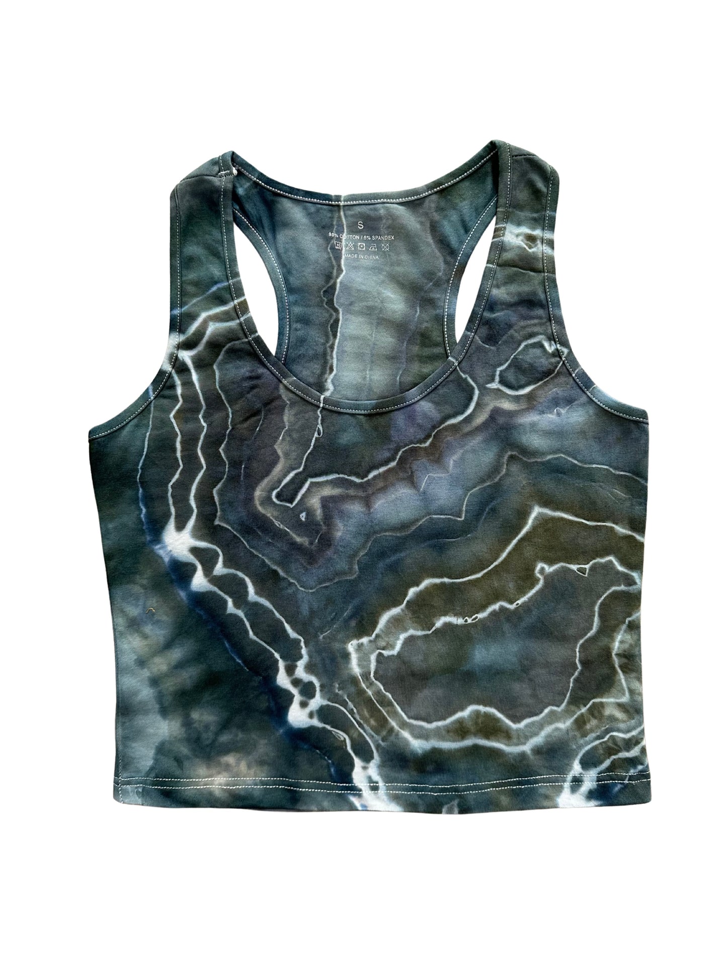 cropped yoga tank S