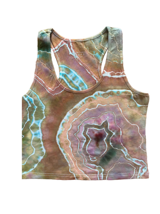 cropped yoga tank L