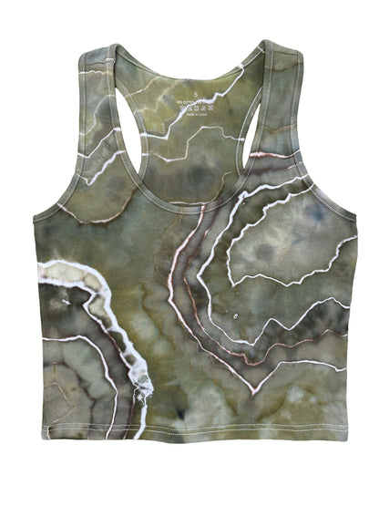 cropped yoga tank S
