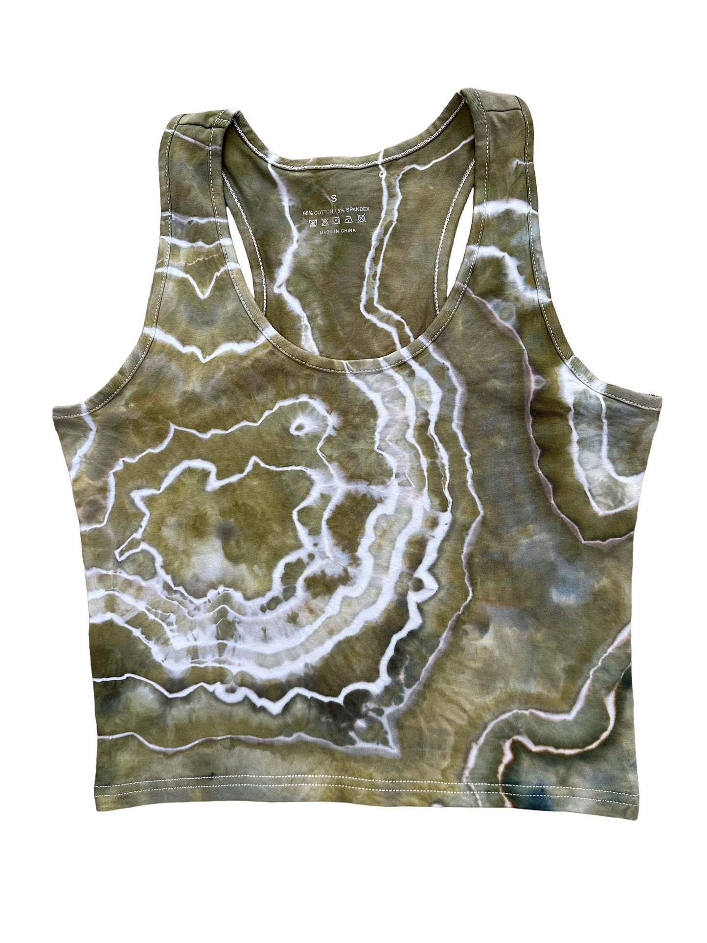cropped yoga tank S
