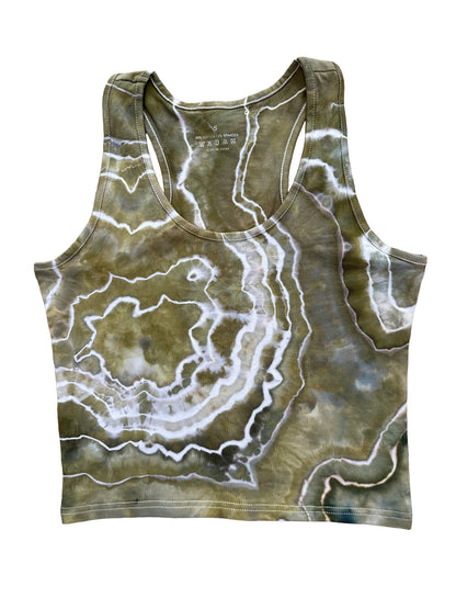 cropped yoga tank S
